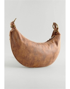 Сумка через плечо STUDDED REGULAR FIT, коричневый Next