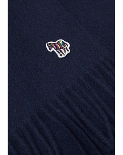 Шарф SCARF ZEBRA UNISEX, синий Paul smith