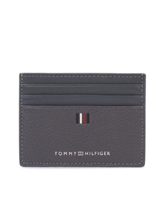 Картхолдер Th Central Cc Holder AM0AM11858, серый Tommy hilfiger