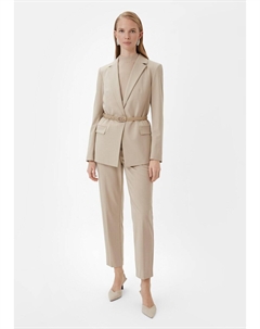 Кожаный ремень Belt, светло-бежевый Comma,