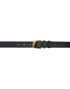 Черный ремень с пряжкой-крутилкой Frame