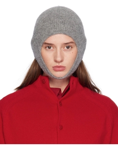 Серая шапка-бини La Casa 'La capuche Gros Grain', темно-серый Jacquemus