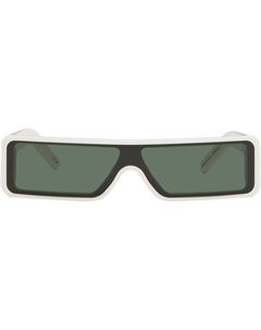 Белые солнцезащитные очки Gethsemane Geth Rick owens