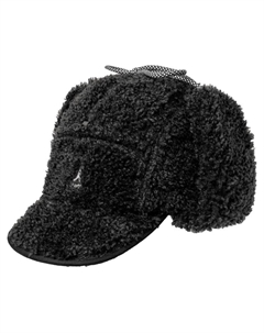 Бейсболка Pelzmütze, черный Kangol