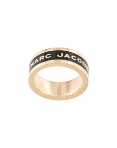 Marc jacobs кольцо с логотипом 8 черный Marc jacobs