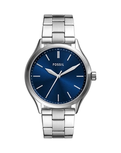 Часы, серебряный Fossil