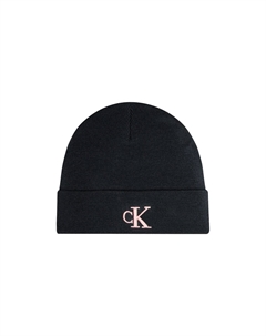 Шапка с логотипом, черный/розовый Calvin klein