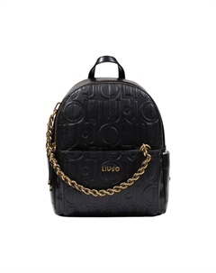 Рюкзак с цепочкой, черный Liu jo