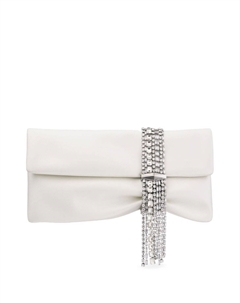 Клатч Zandra, белый Jimmy choo