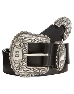 Ремень с пряжкой, черный Dsquared2
