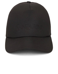 Винтажная кепка, черный Saint laurent