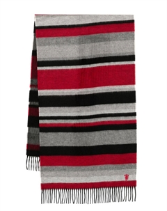 Полосатый шарф Манчестер Юнайтед, красный Paul smith