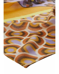 Шарф AUS NACHHALTIGER MIT XL-LEO, желтый Codello