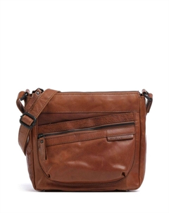 Сумка на плечо bronco valari из зерненой кожи, коричневый Spikes & sparrow