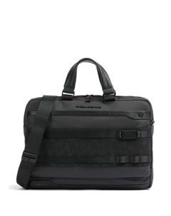 Портфель fx 15 дюймов, нейлон Piquadro, черный