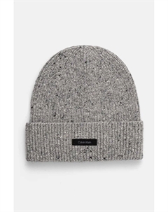 Шерстяная шапка, серый Calvin klein