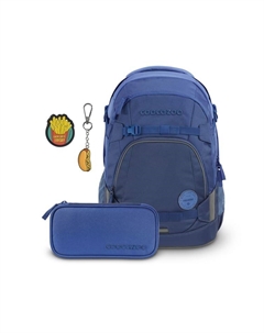 Рюкзак Schul Set MATE COLOUR UP Set, цвет all blue & fast food Coocazoo