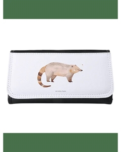 Портмоне Mr & Mrs Panda Damen Nasenbaer ohne Spruch, белый Mr. & mrs. panda