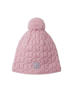 Детская хлопковая шапка Nyksund, розовый Reima