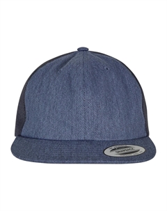 Бейсболка Snapback, цвет blue raw Flexfit