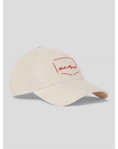 Бейсболка Leinen, кремовый Karl lagerfeld