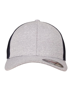 Бейсболка Trucker, цвет heather/navy Flexfit