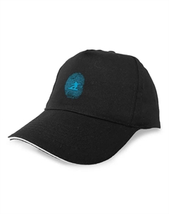 Бейсболка Snowboarder Fingerprint, черный Kruskis