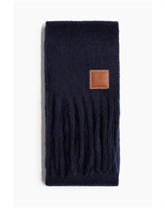 Пушистый шарф, синий H&m