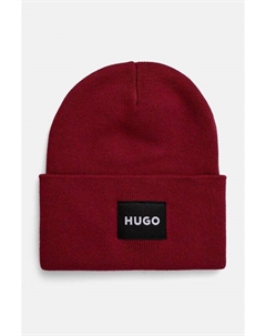 Хлопковая шапка, красный Hugo