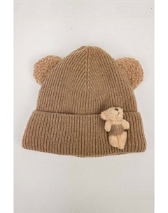 ENES детская шапка из смесовой шерсти, коричневый Jamiks