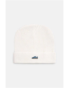 Классическая короткая шапка-бини с графическим рисунком из хлопка, белый Puma