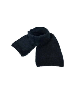 Детский шарф DORIO из смесовой шерсти, черный Jamiks