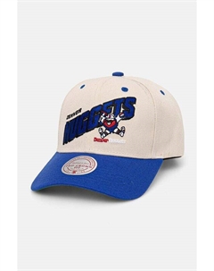 Бейсбольная кепка Денвер Наггетс, бежевый Mitchell and ness