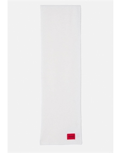 Шарф ZAFF UNISEX, кремовый Hugo