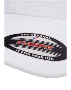 Бейсболка UNISEX COOL DRY CALOCKS, белый Flexfit