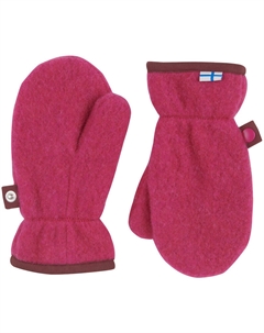 Детские шерстяные перчатки Nupujussi, розовый Finkid