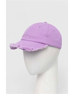 Хлопковая бейсболка, фиолетовый Guess