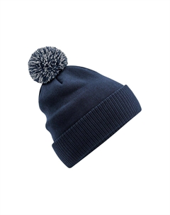 Шапка Snowstar из переработанного материала, темно-синий Beechfield®