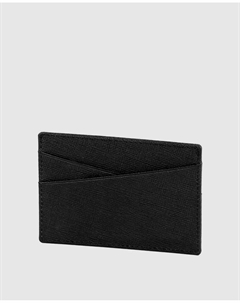Мужская визитница из жесткой кожи черного цвета, черный Festina