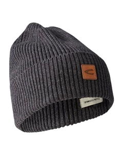 Шапка aus einem Baumwoll Kaschmir Mix, цвет asphalt Camel active