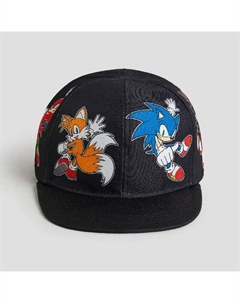 Бейсболка Kids Motif-detail Sonic the Hedgehog, черный H&m