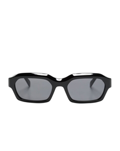 Солнцезащитные очки Boletus в прямоугольной оправе, черный Retrosuperfuture