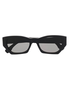 Солнцезащитные очки в овальной оправе, черный Retrosuperfuture