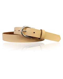 Кожаный ремень, персиковый Fronhofer