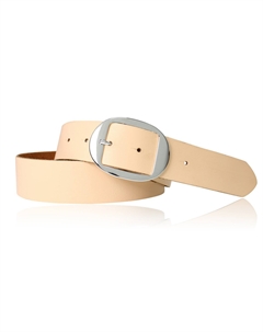 Кожаный ремень, персиковый Fronhofer