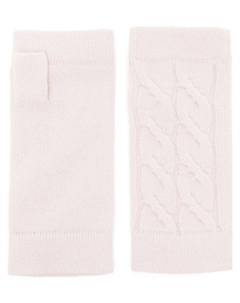 Перчатки-митенки, розовый N.peal