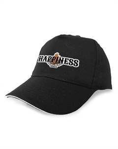 Бейсболка Campfire Happiness, черный Kruskis