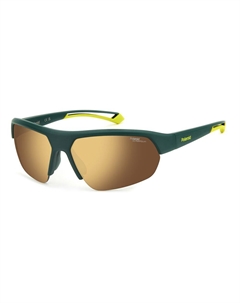 Солнцезащитные очки из зеленой смолы Polaroid