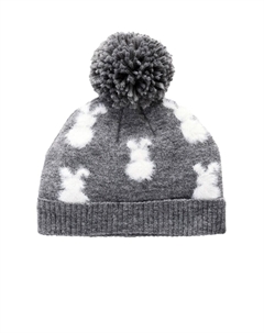 Шапочка, пятнистый серый Next