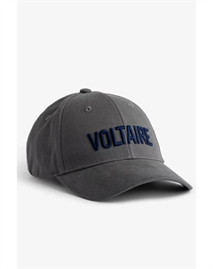 Klelia Voltaire серая мужская кепка, серый Zadig&voltaire